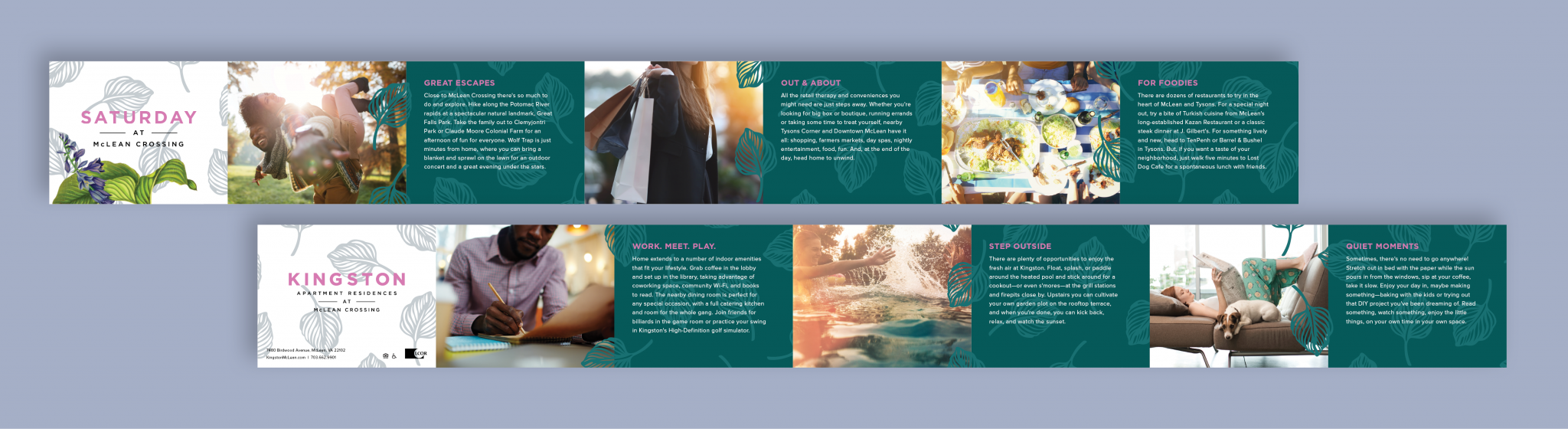 Kingston Saturday Z-Fold Brochure