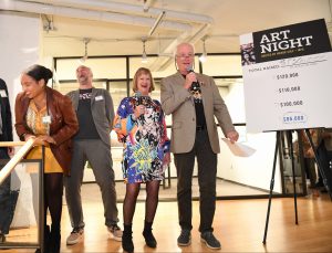 ART NIGHT 2019_7_Peter Nesbett (WPA), Jordan Martin (WPA), David Barr (Artist), Yolanda Cole, Mike Hickok