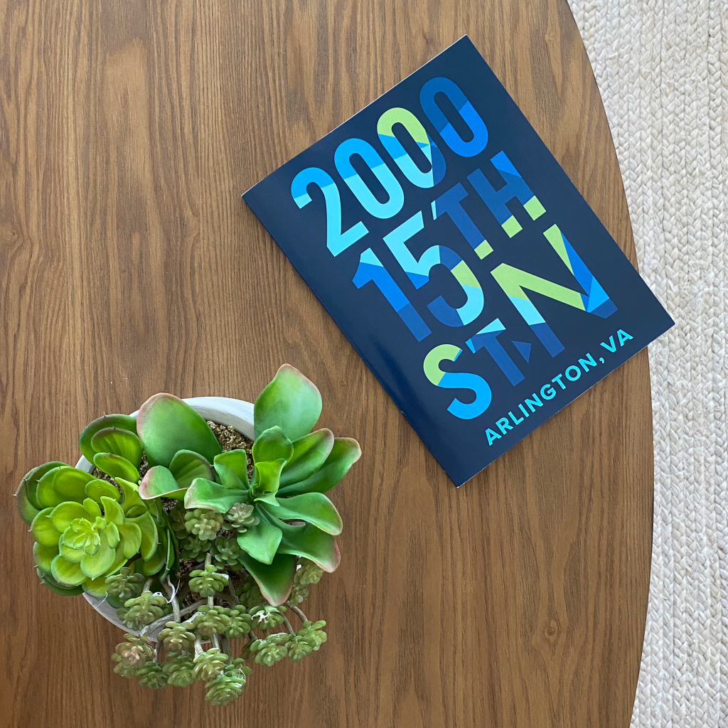 2000 15th St Brochure on Table