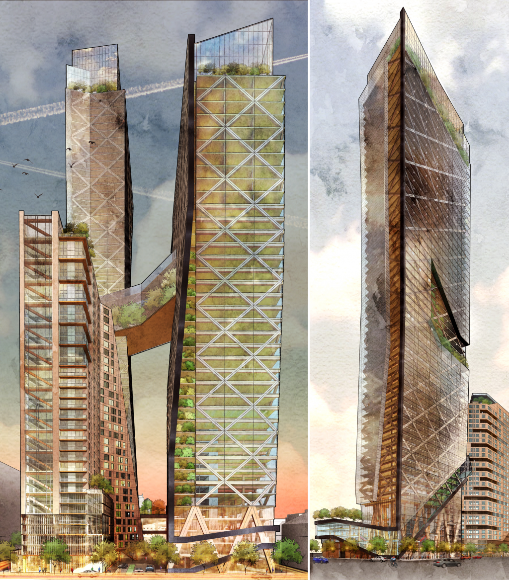 Triangular Tower Timber Timber Towers | Hickok Cole